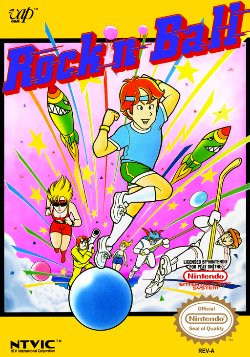 Rock 'n' Ball (USA) box art